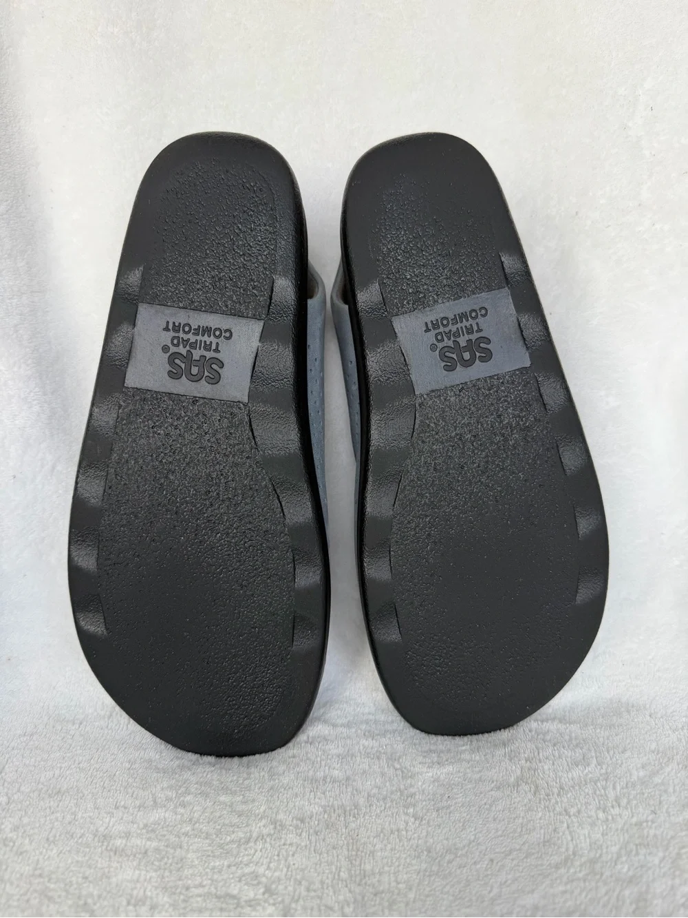 SAS Tripad Comfort Double Strap Back Strap Women’s 8M Sandal Blue Grey(denim)